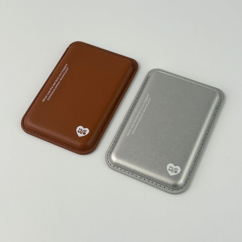 HugMe Magsafe Card Slot(Brown)