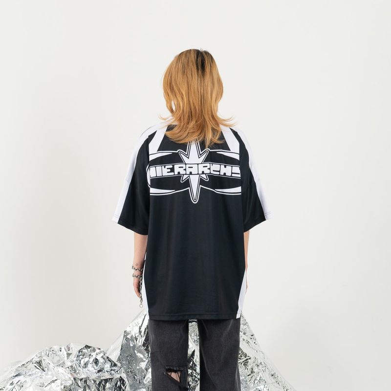 HIERARCHY STUDIOS New Error - Black New Error Wide Oversized Jersey