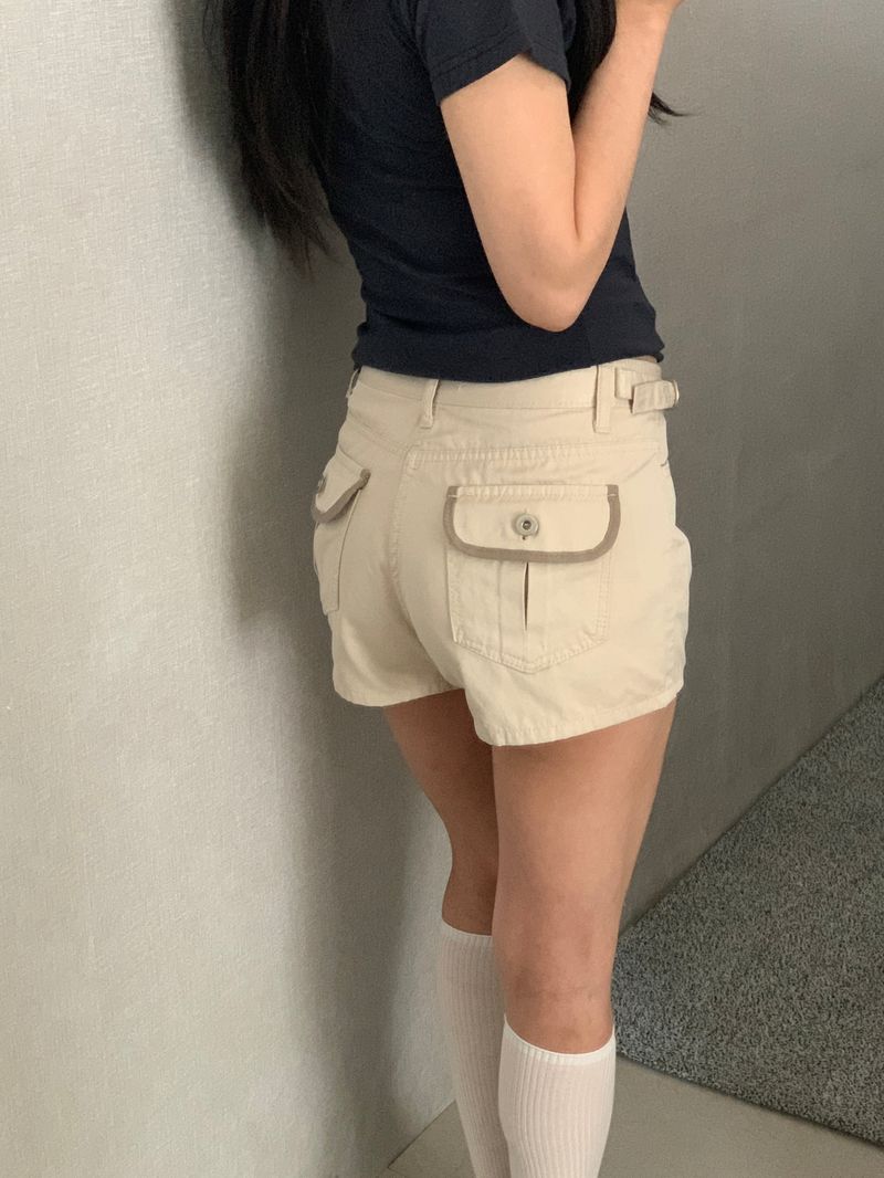 ROIA（ロイア）の「Nathan belt shorts（Pants）」