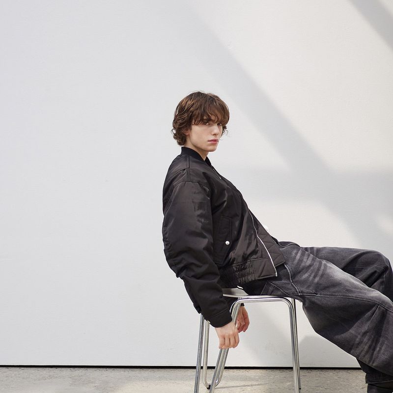 Modern MA Bomber Jacket (Black)