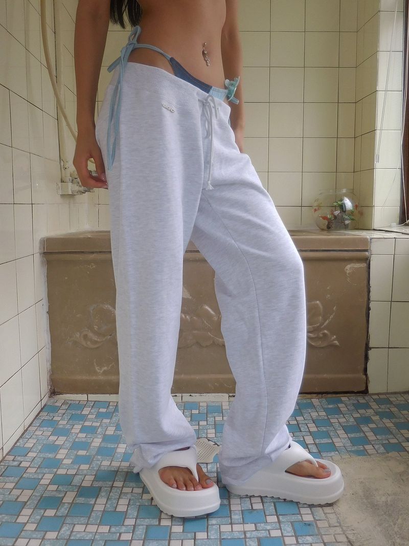 [Made] Baby sweatpants (Melange)