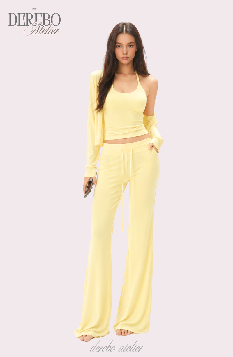 Roena pad sleeveless flare training set-up (pants long)