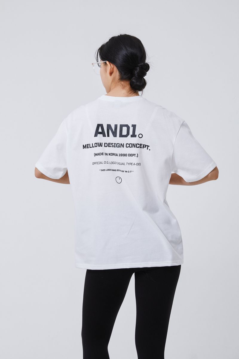 U21 AND1 Logo T-shirts White