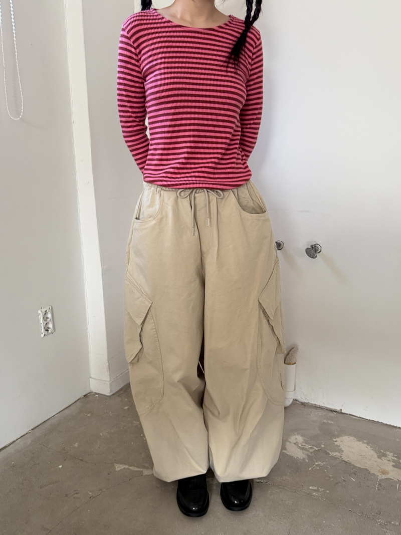 balloon cargo banding pants