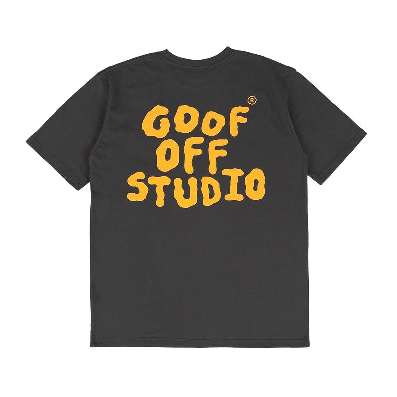 goofoffstudio(グーフオブスタジオ)の「GOOFOFF MAIN LOGO TEE - ( Charcoal )(Tops)」