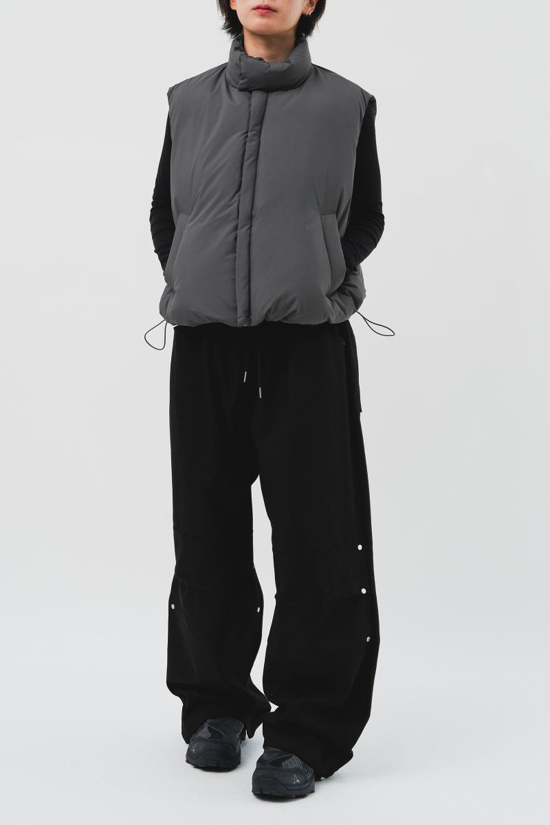 Toa Cropped Padding Vest (2color)