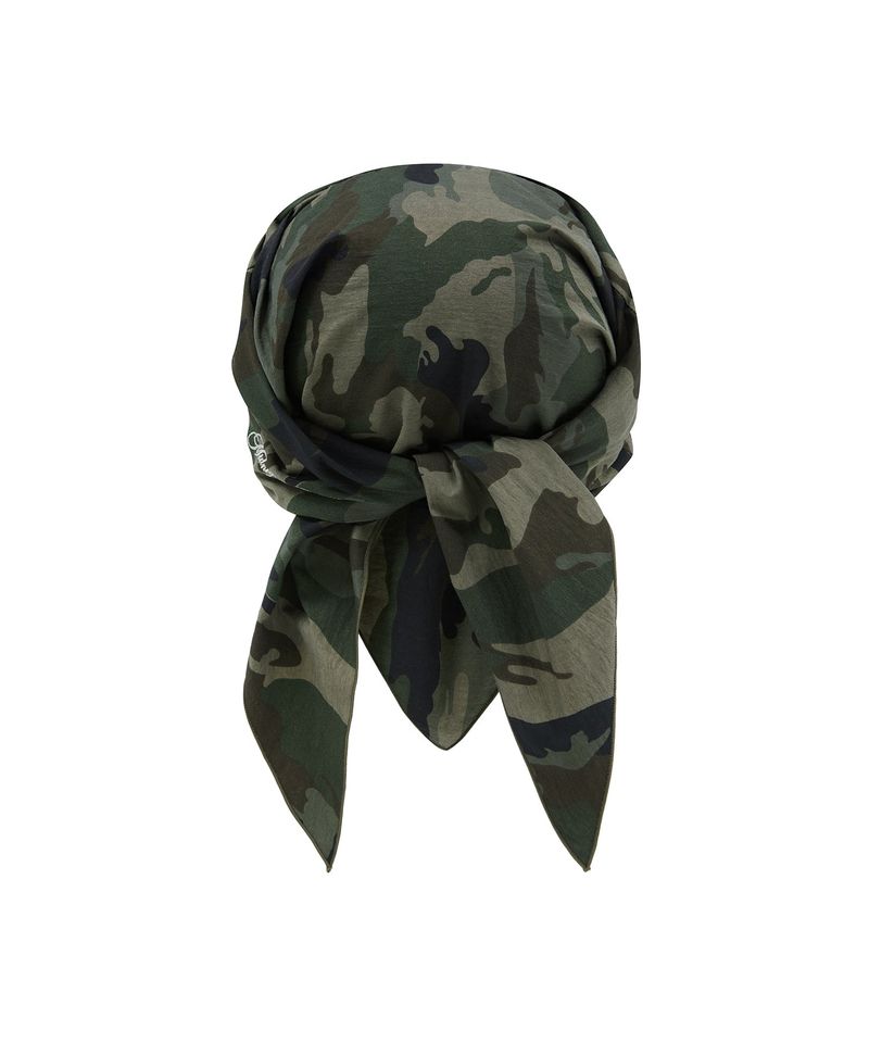 camo bandana cap (khaki)