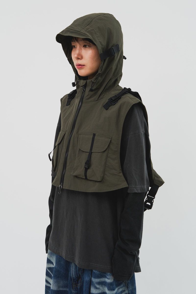 Pack Hodded Vest (2color)
