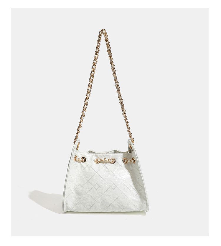 Premium Crocodile Pattern Chain Square Bag - Luxurious Crocodile Pattern Bag