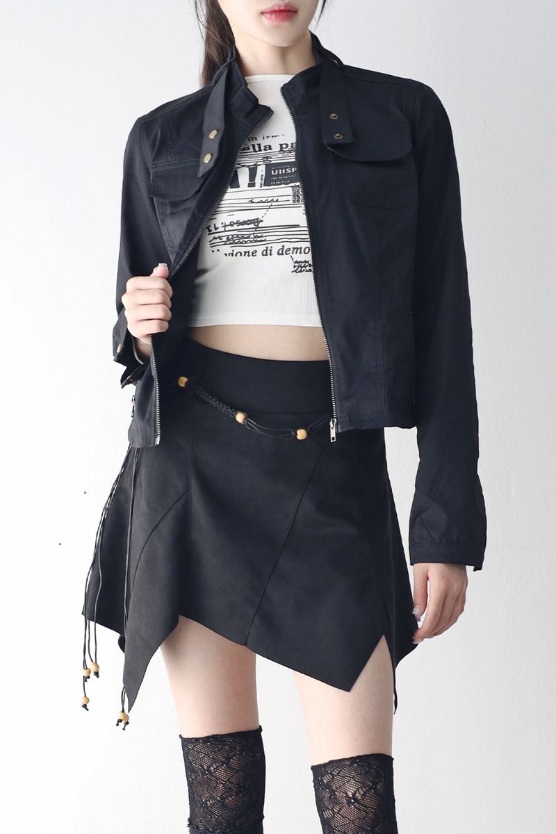 NONCODE(ノンコード)の「Nessie Strap Biker Jacket(Jackets/Outerwear)」