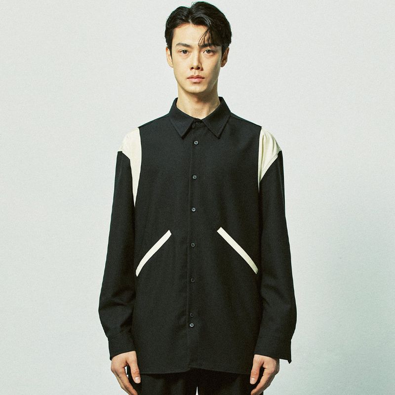 essential varsity shirts black