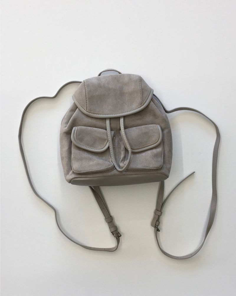 Lily Suede Mini Backpack (5color)