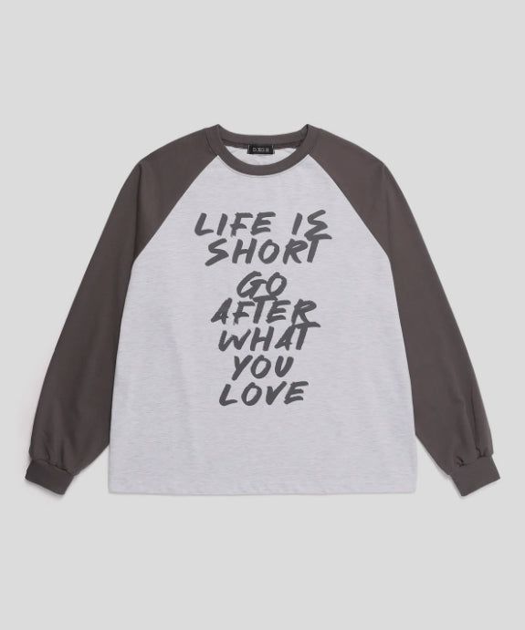 UNISEX LIFE RAGLAN T-SHIRTS 