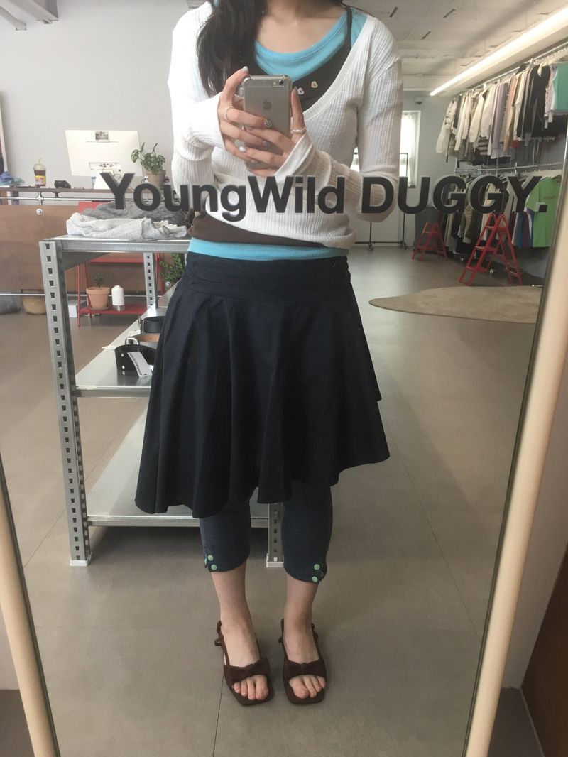 Ricky Button Leggings (3color)