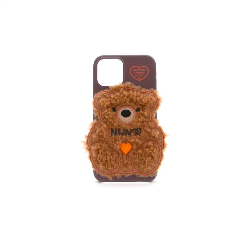 SUN CASE PATCH FLEECE BEAR MAPLE BROWN