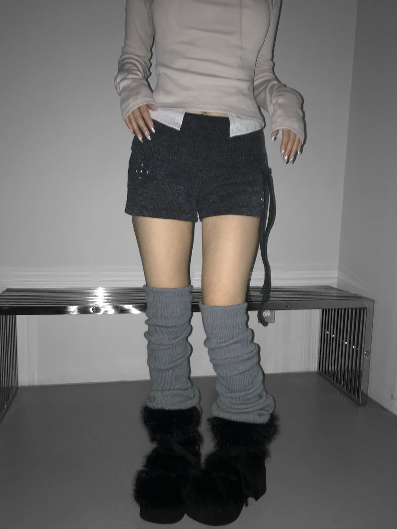 polding stud string shorts(2 color)