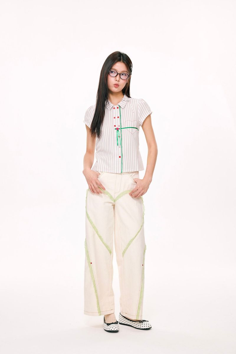 Lub-Dub Pants (Cream)