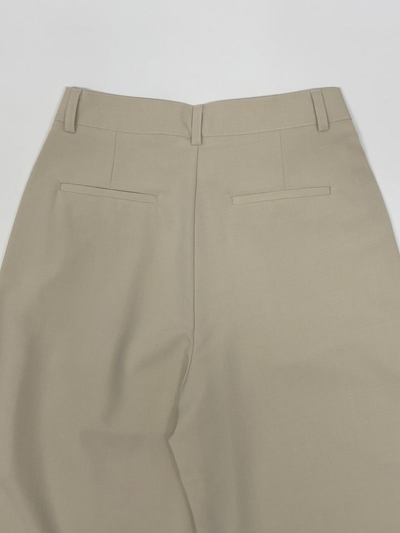 [Summer ver.] Launer Pocket Two-Tuck Wide Slacks