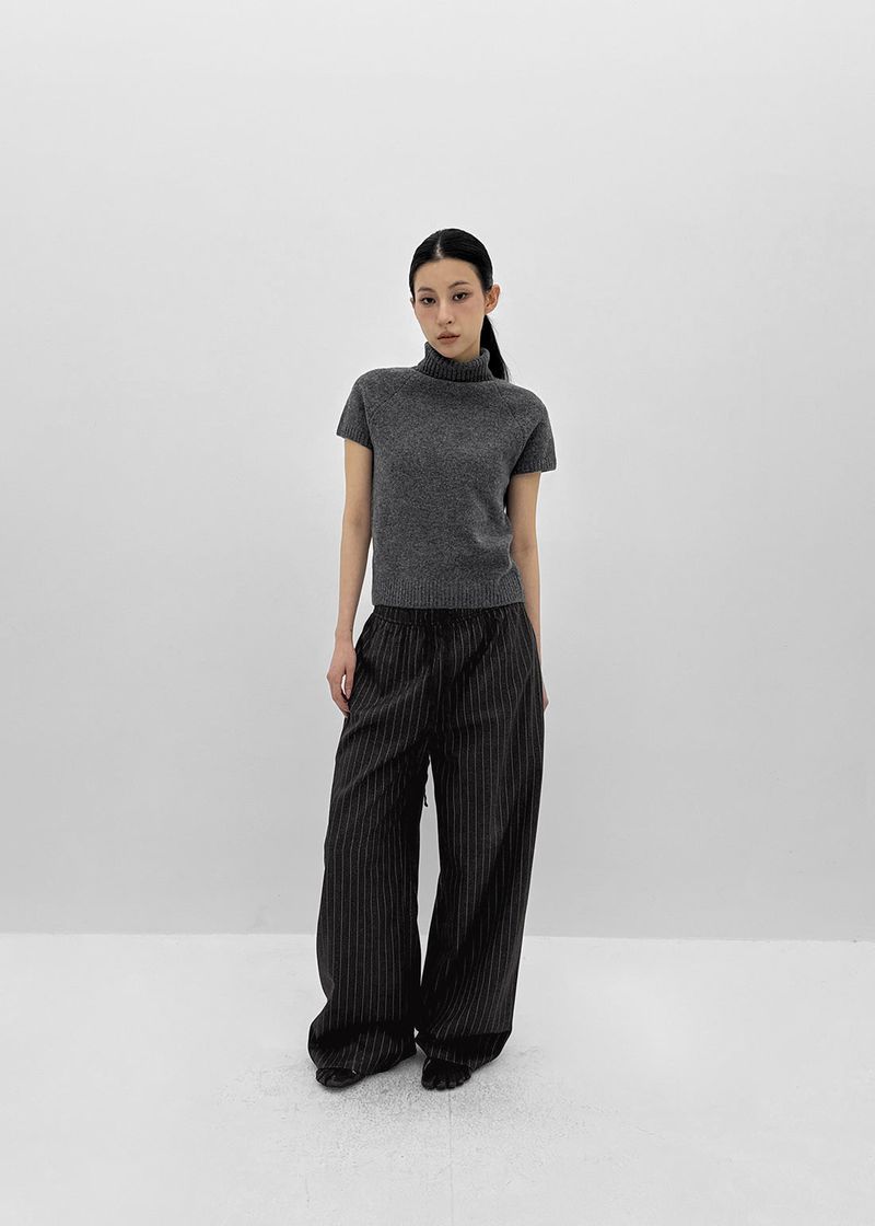 [MADE] Peplin Stripe Elastic Waist Pants