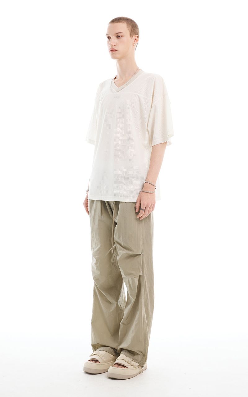 MESH JERSEY T-SHIRT_CREAM