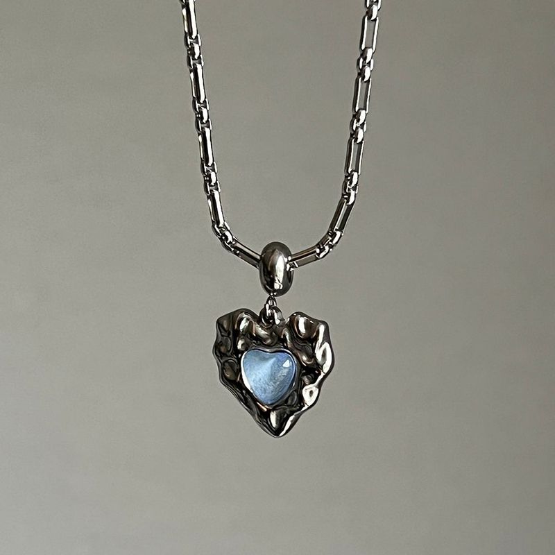 marine heart necklace