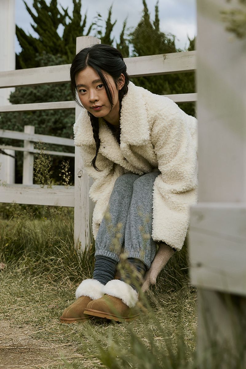 Toasty Fur Shoes - Chestnut