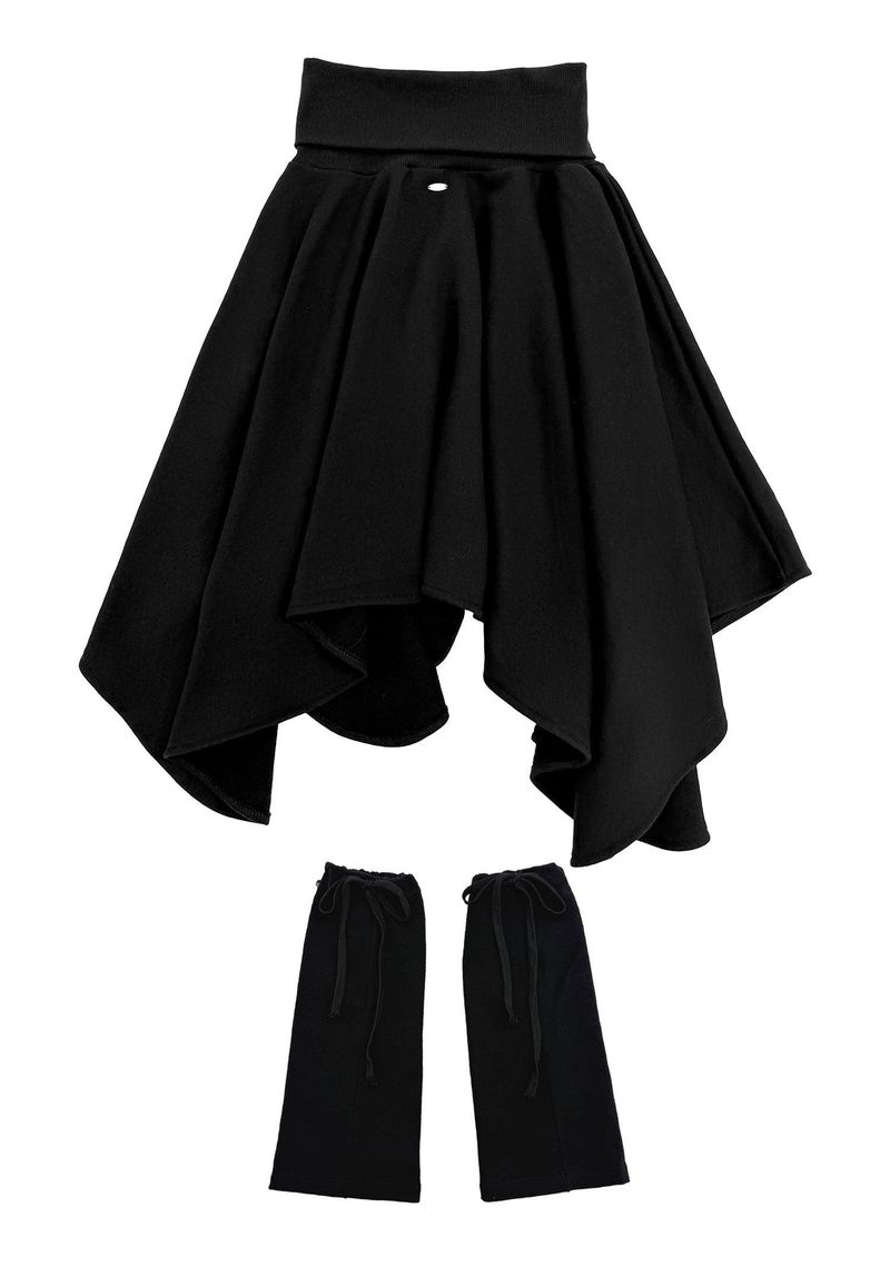 WARMER SKIRT IN BLACK
