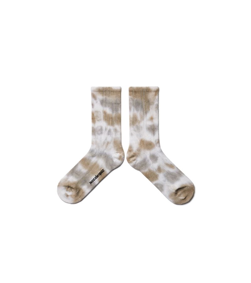 Spray Dye Crew Casual Socks (3 pair in)
