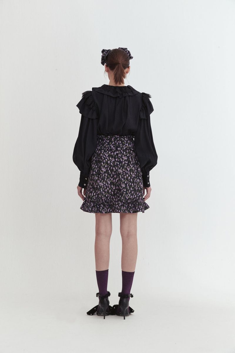 Ruffled skirt