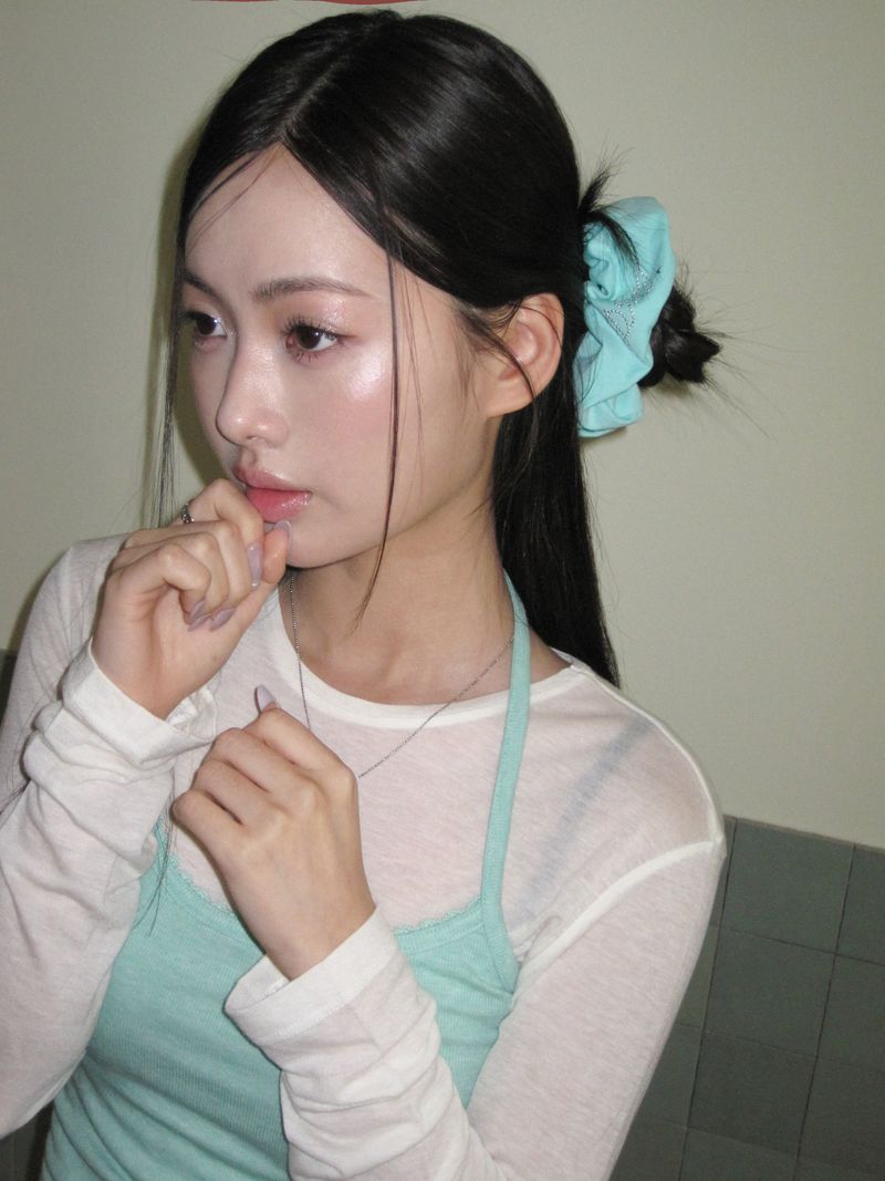 IDMT pop scrunchie (Mint)
