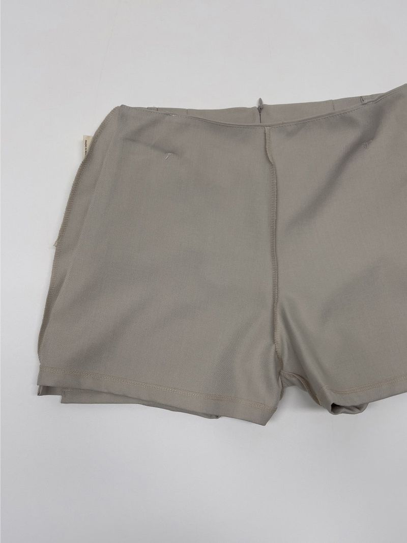 Slit Wrap Skirt Pants
