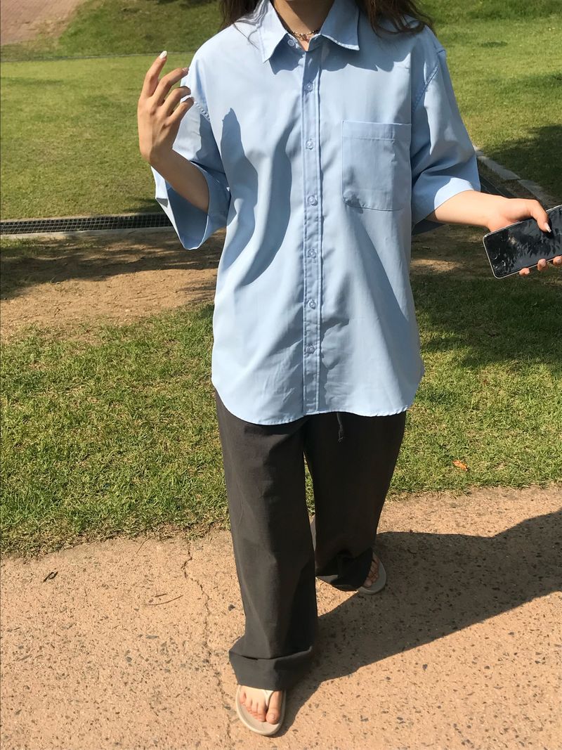 Essential half shirt