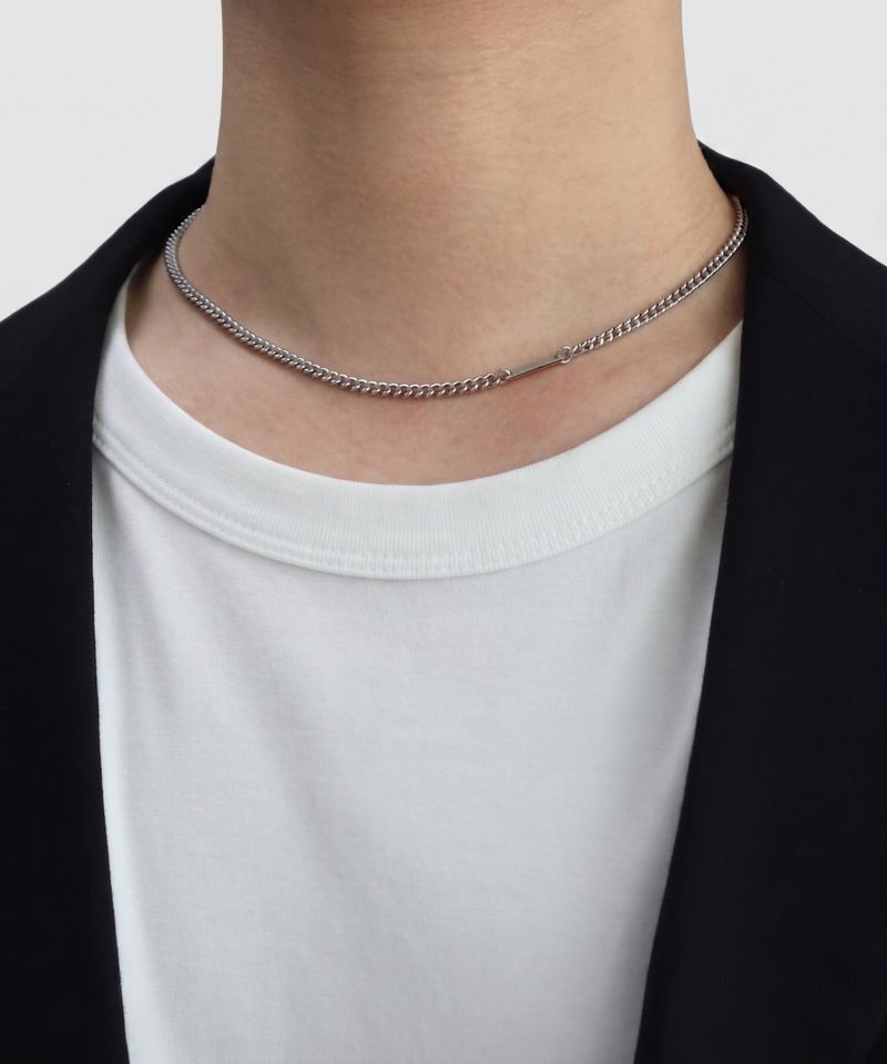 surgical stainless steel necklace_CLEF SIMPLE NEC