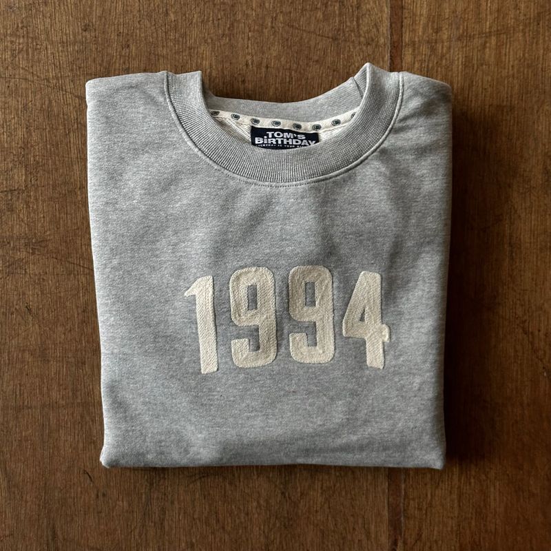 1994 CLASSIC SWEAT SHIRT GREY