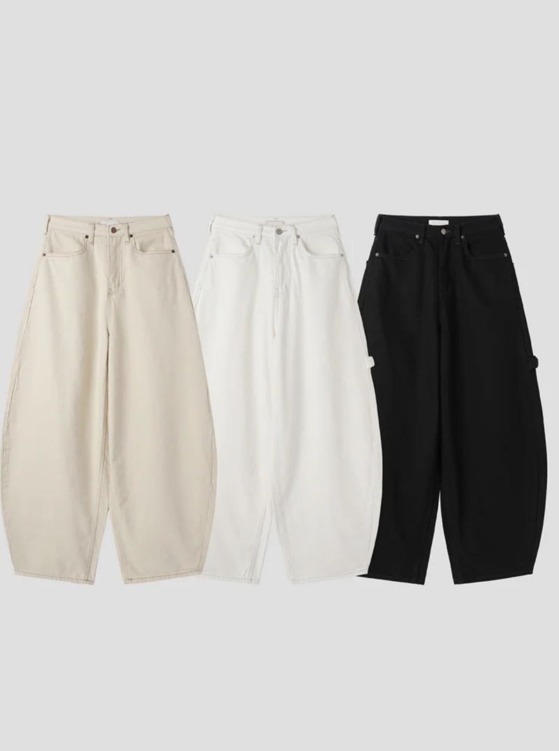 ASHER CURVED CARPENTER PANTS (3C)