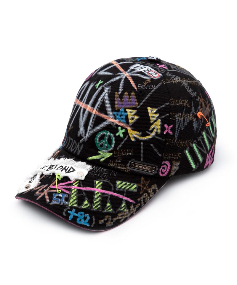 BLACKBLOND(ブラックブロンド)の「BBD Plate Logo Cap Graffiti Ver.(Hats)」