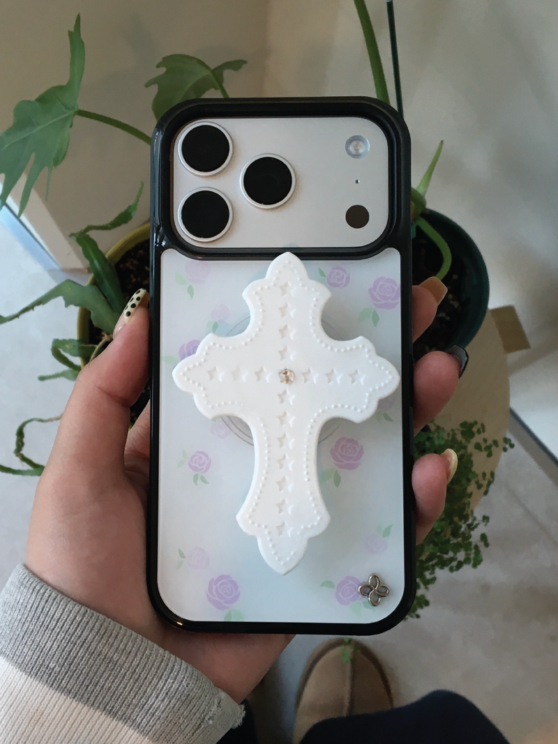 [Glass] ローズケース (Mag safe)