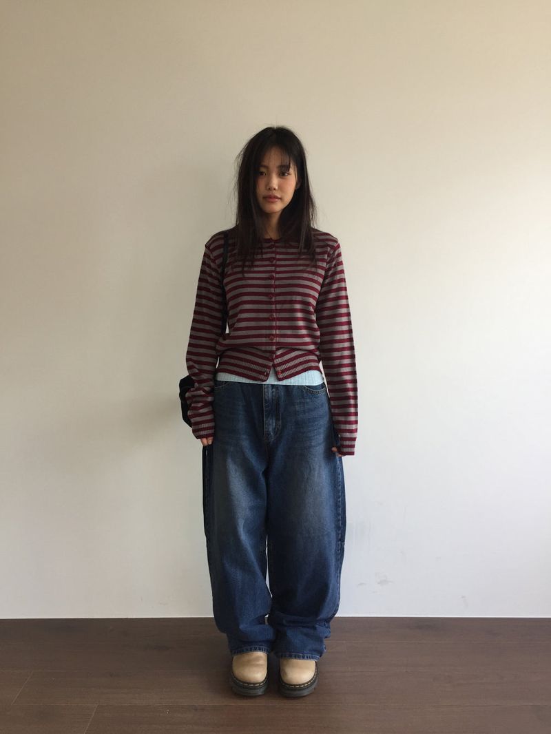 Barrel Wide Balloon Denim (1color)