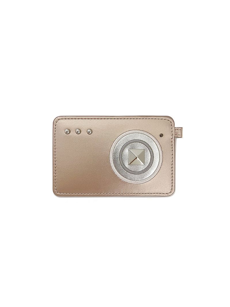 CAMERA CARD WALLET PINK