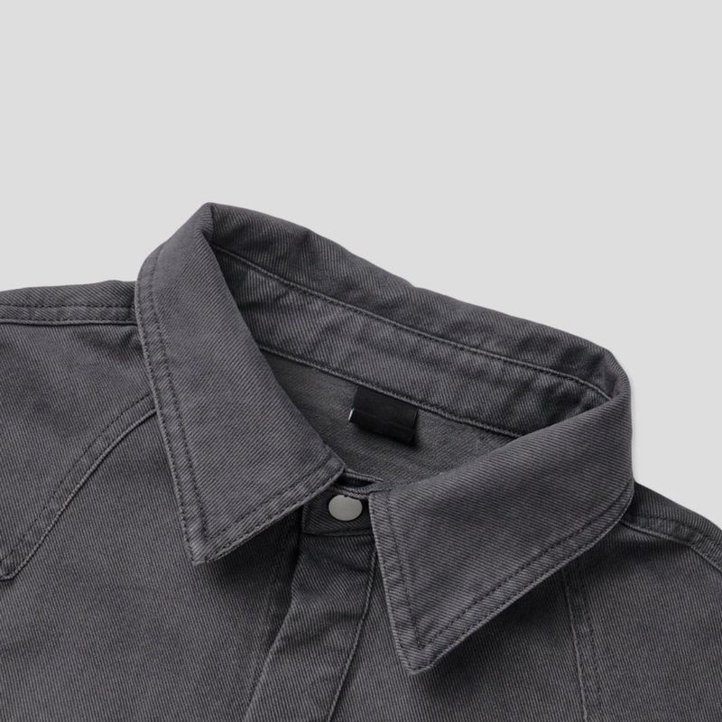 LMN Cattle Caccion Western Cotton Short-Sleeved Shirt (3 colors)