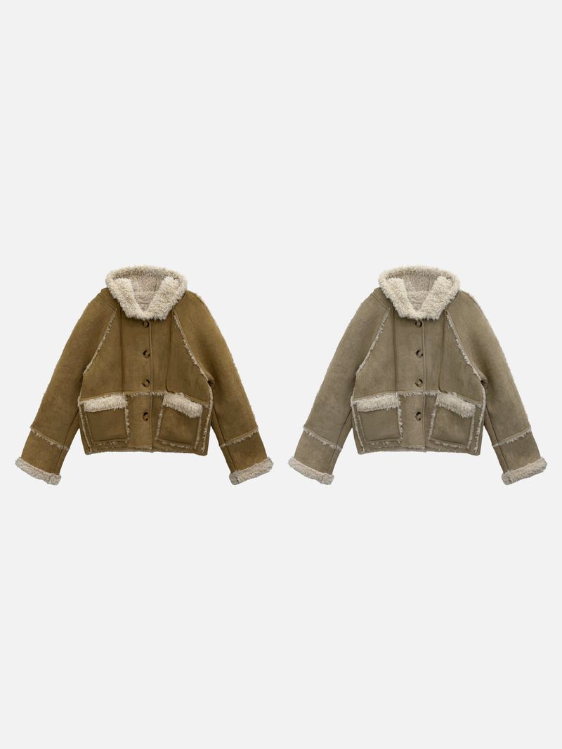 Camel Crop Suede Fur Mustang (2c)