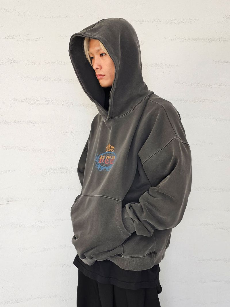 VENTIQUE Pigment Sword King hoodie 2colors