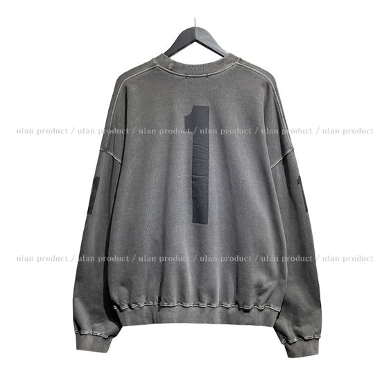 Ford washing oversized printed sweatshirt