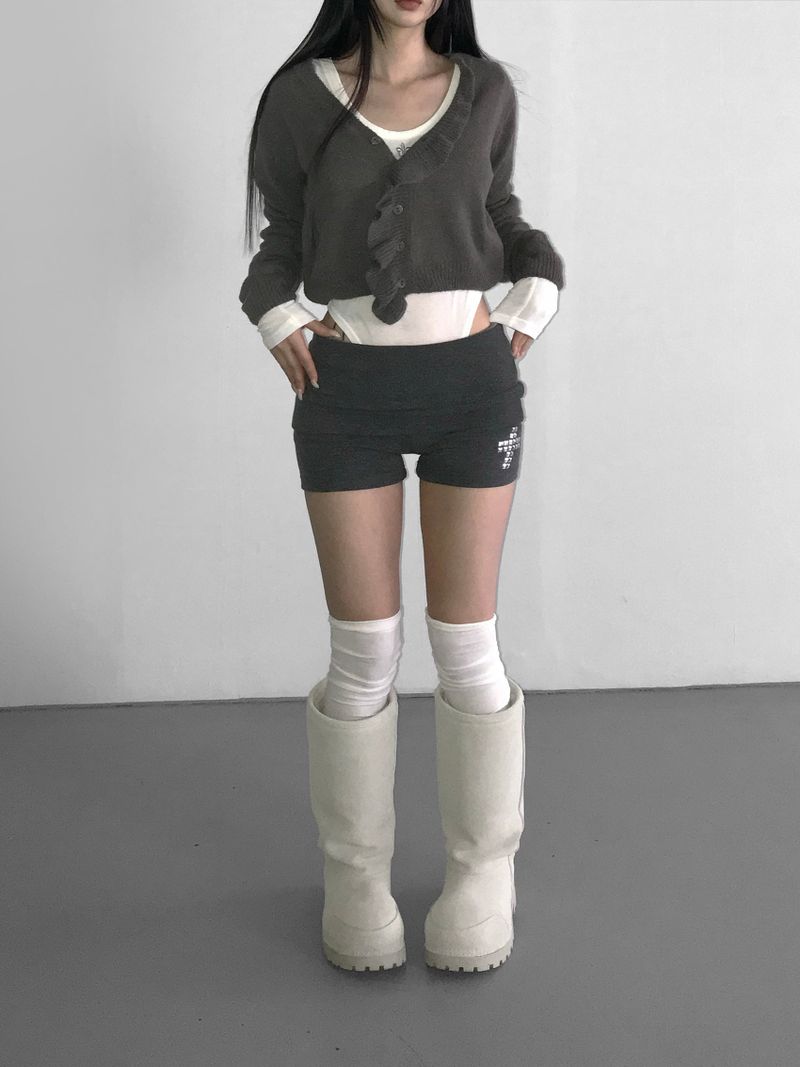 tuebe cross shorts(2 color)