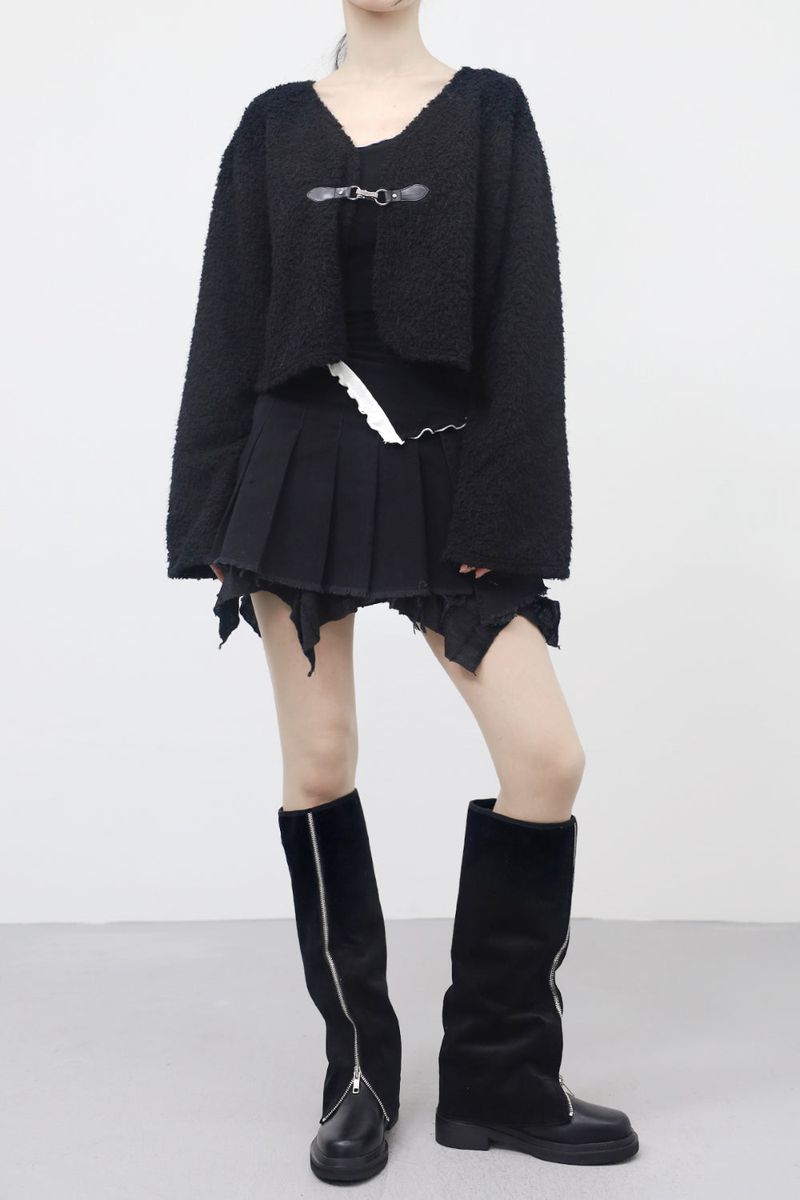NONCODE（ノンコード）の「Roati Buckle Poggle Cardigan（Tops）」