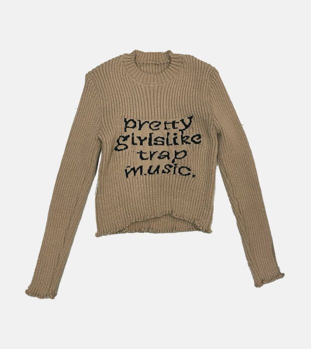 2000s grunge knit