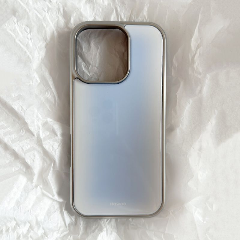 blur silver epoxy bumper case