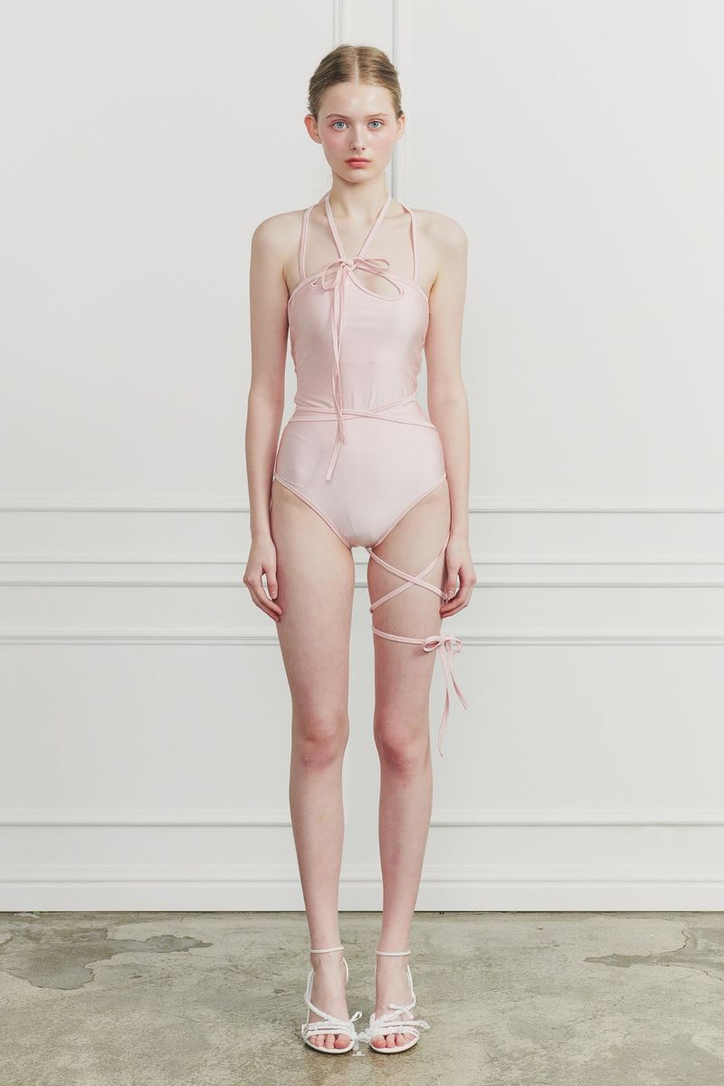 PAIN OR PLEASURE（ペインオアプレジャー）の「ORCHID SWIMSUIT pink（Swimwear）」