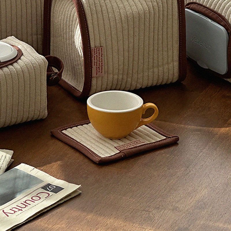 studio moncher（スタジオ モンシェール）の「コーヒー&ティーコースター 2PCS (Bread)（スマホグッズ/小物）」