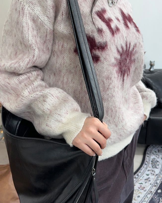 Merid Sun Mohair Crop Knit